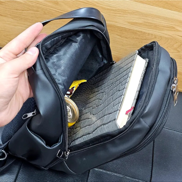 مینی کوله پشتی و بادی بگ هاردکیس بنج ضد آب پارچه اسکین زنانه و مردانه